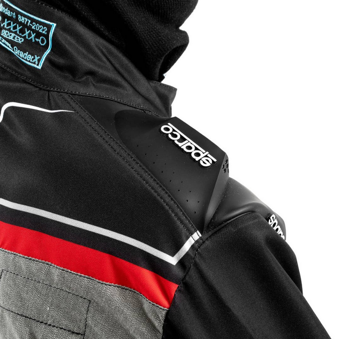 Sparco Sparco  Superleggera kart overall FIA 8877-2022 - Zwart / Rood