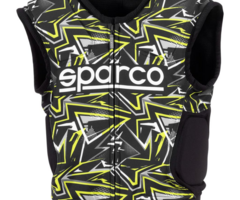 Sparco Sparco SJ Pro K3 body protector zwart / fluor geel