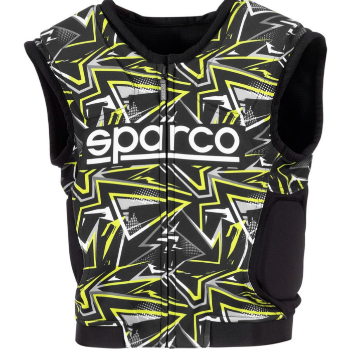Sparco Sparco SJ Pro K3 body protector zwart / fluor geel
