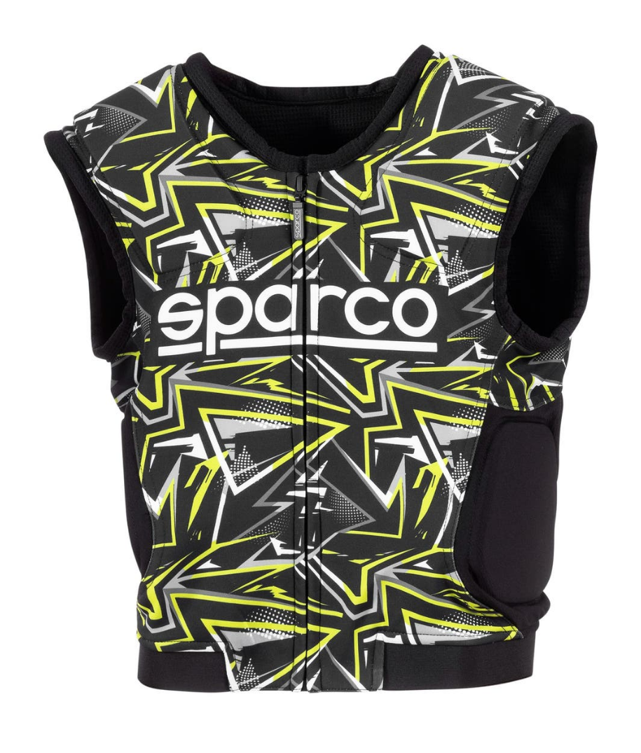 Sparco Sparco SJ Pro K3 body protector zwart / fluor geel