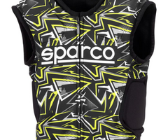 Sparco Sparco SJ Pro K3 body protector zwart / fluor geel