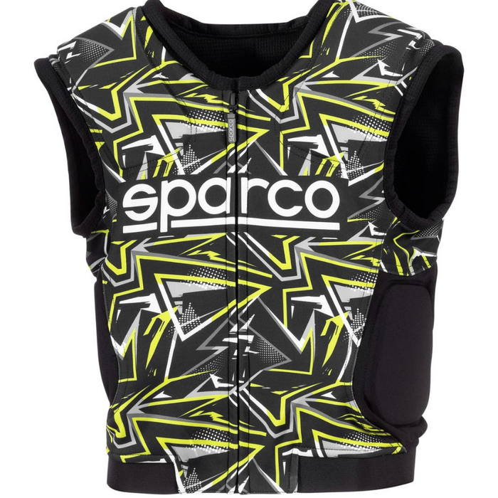 Sparco Sparco SJ Pro K3 body protector zwart / fluor geel