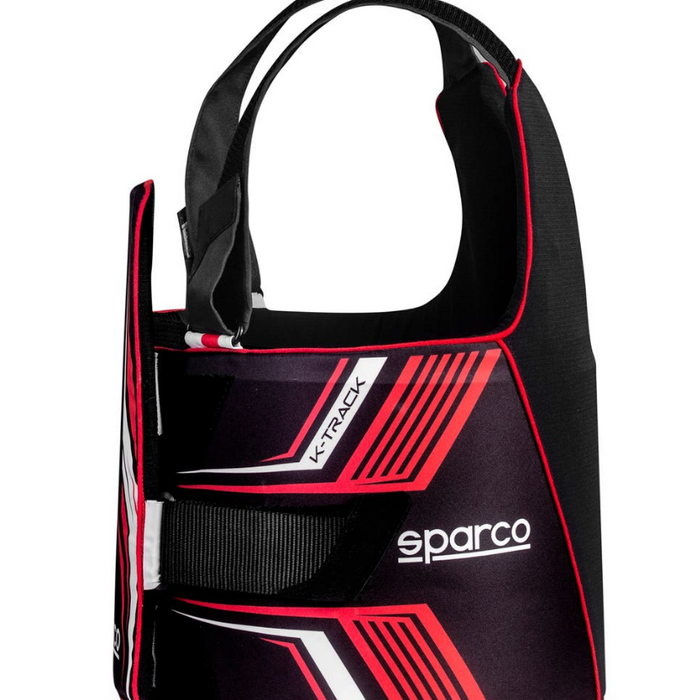 Sparco Sparco K-Track FIA 8870-2018 ribbeschermer zwart / rood