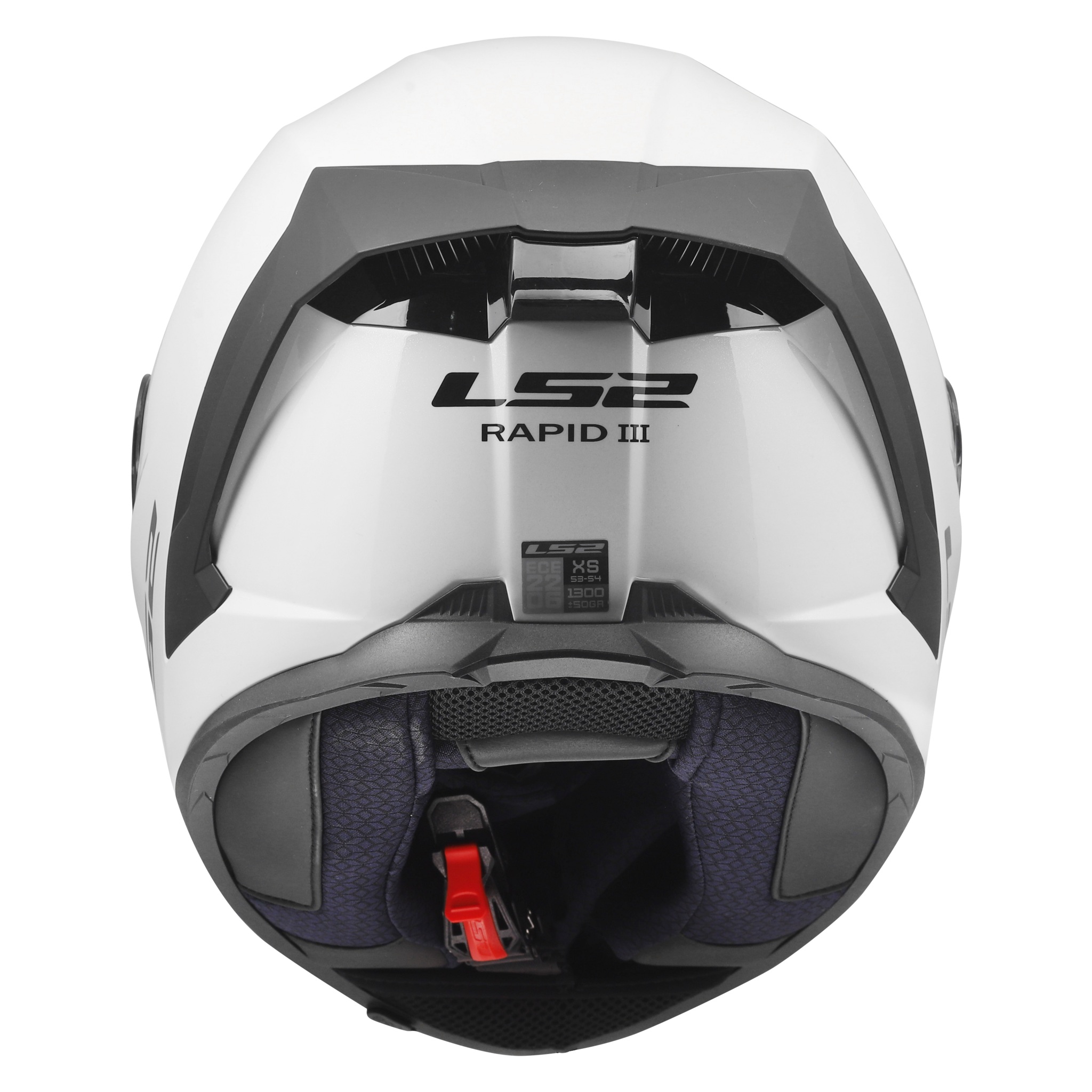 LS2 LS2 FF820 Rapid III glans wit