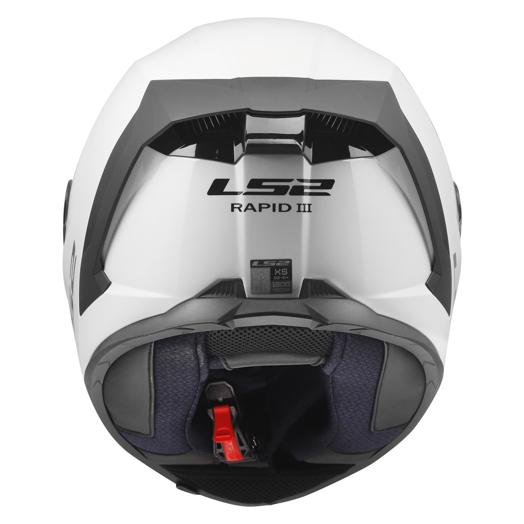 LS2 LS2 FF820 Rapid III glans wit