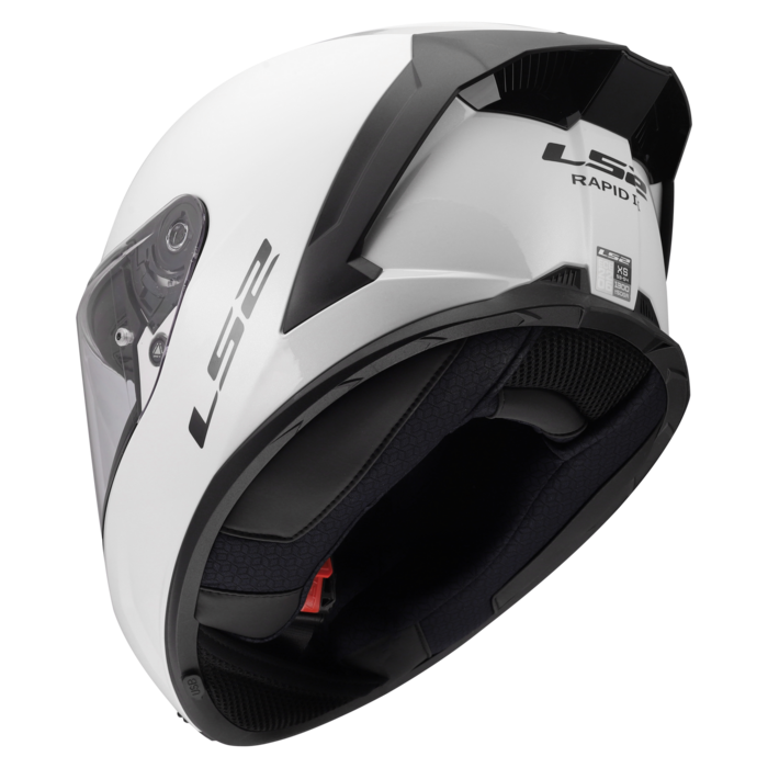 LS2 LS2 FF820 Rapid III glans wit