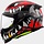 LS2 FF812 Kids Punk grijs / rood