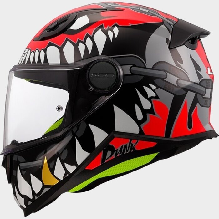 LS2 LS2 FF812 Kids Punk grijs / rood