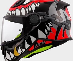 LS2 LS2 FF812 Kids Punk grijs / rood