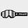 LS2 Charger cross bril zwart / zilver