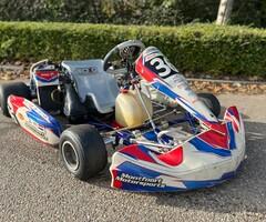 Gebruikt OTK Kosmic Met Rotax Senior EVO 1 en Mychron Laptimer