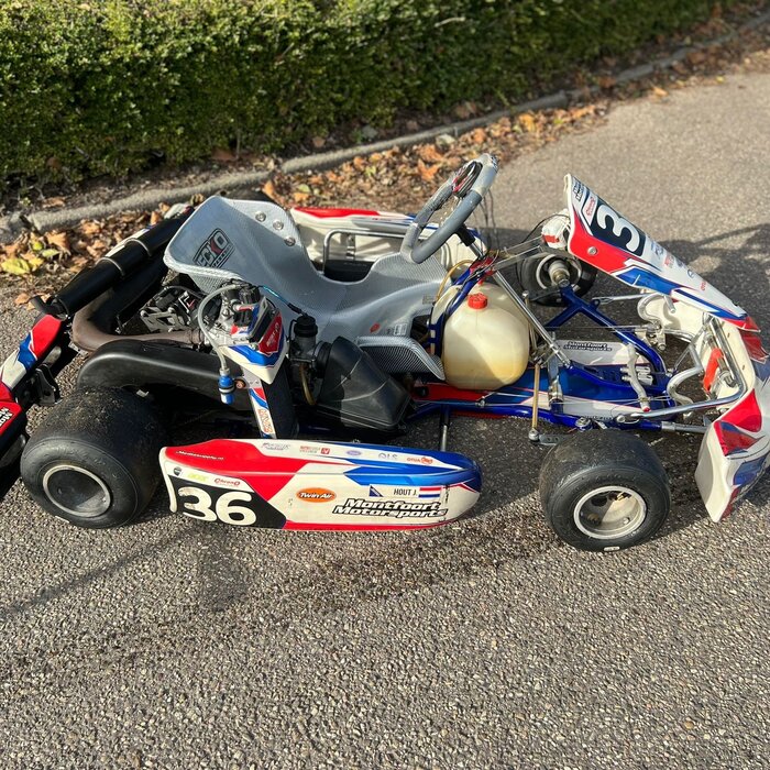 Gebruikt OTK Kosmic Met Rotax Senior EVO 1 en Mychron Laptimer