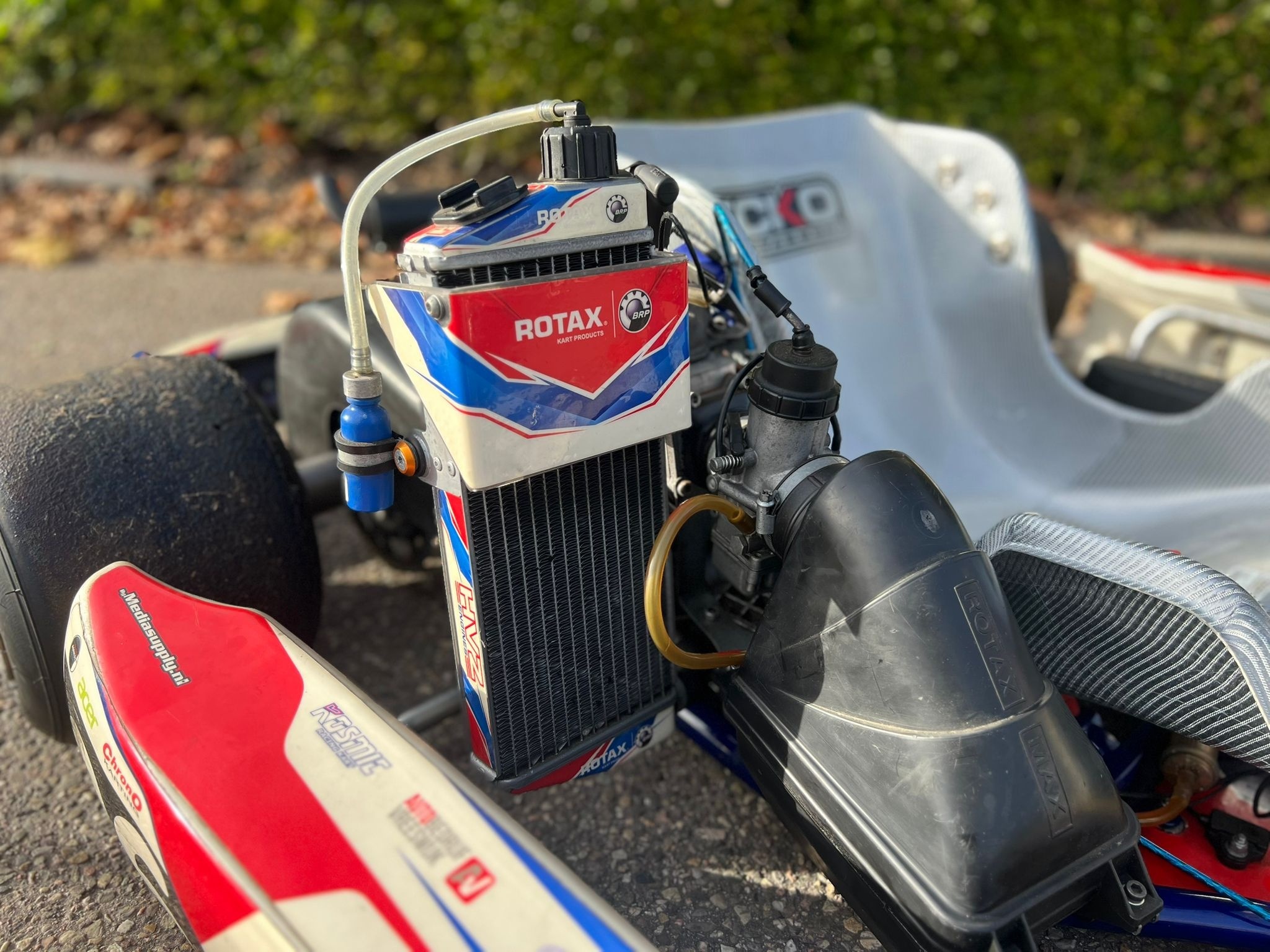Gebruikt OTK Kosmic Met Rotax Senior EVO 1 en Mychron Laptimer