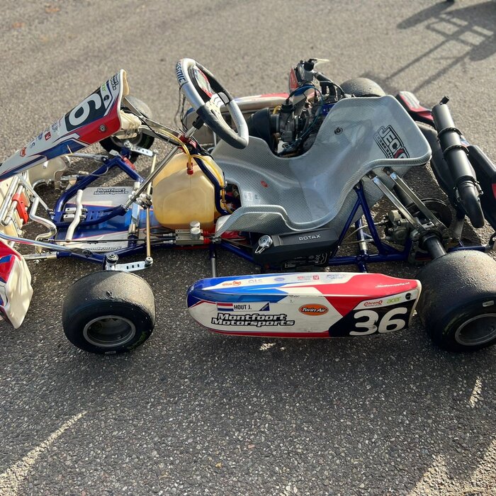 Gebruikt OTK Kosmic Met Rotax Senior EVO 1 en Mychron Laptimer
