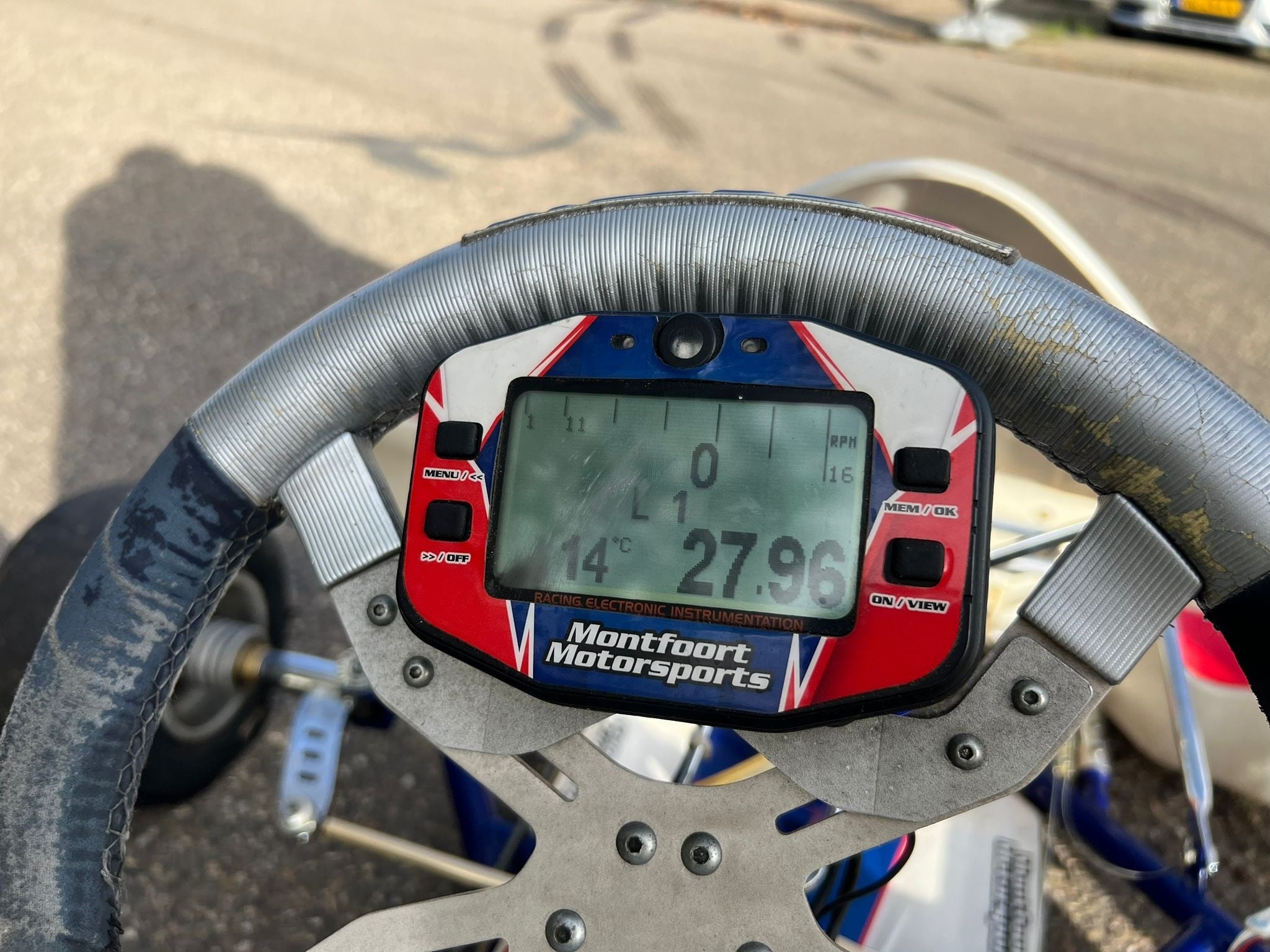 Gebruikt OTK Kosmic Met Rotax Senior EVO 1 en Mychron Laptimer
