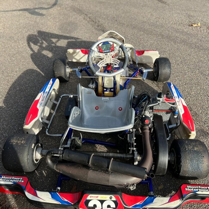 Gebruikt OTK Kosmic Met Rotax Senior EVO 1 en Mychron Laptimer