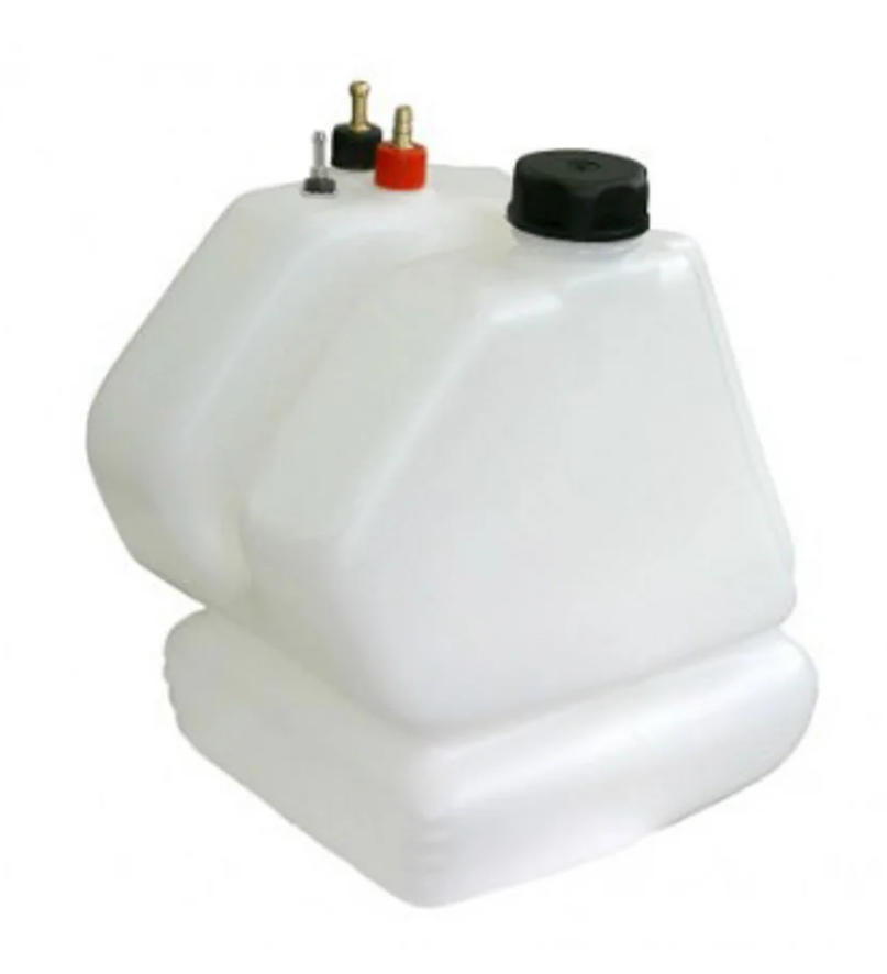 KG KG Benzine tank 8.5 Liter - Met extra nippel voor KZ / 4-takt