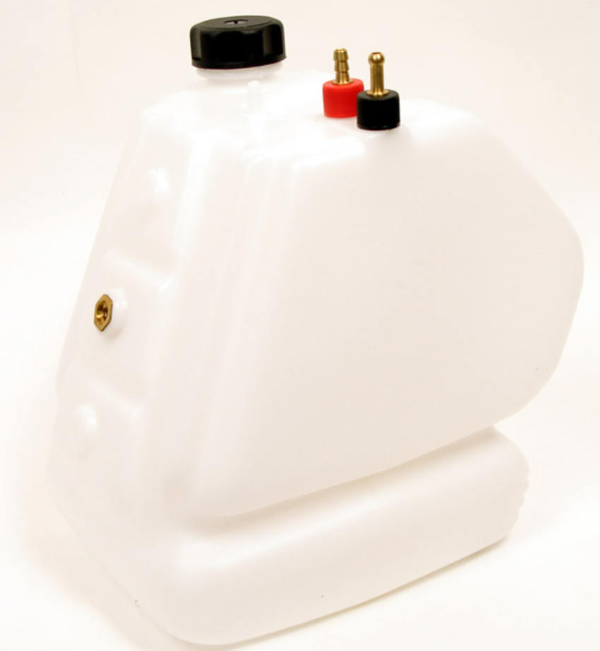 KG KG Benzine tank 8.5 Liter - Met extra nippel voor KZ / 4-takt