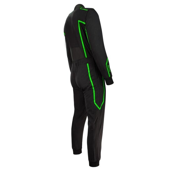 Speed Racewear Speed 2 lagen Overall RS2 Imola zwart / Groen