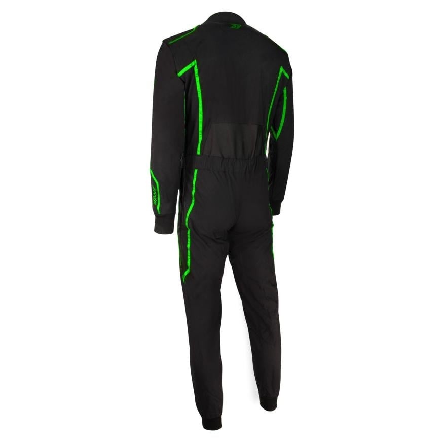 Speed Racewear Speed 2 lagen Overall RS2 Imola zwart / Groen