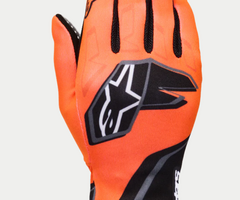 Alpinestars Alpinestars Karthandschoen K-Race Graphic 1 Fluor Oranje Zwart / Wit