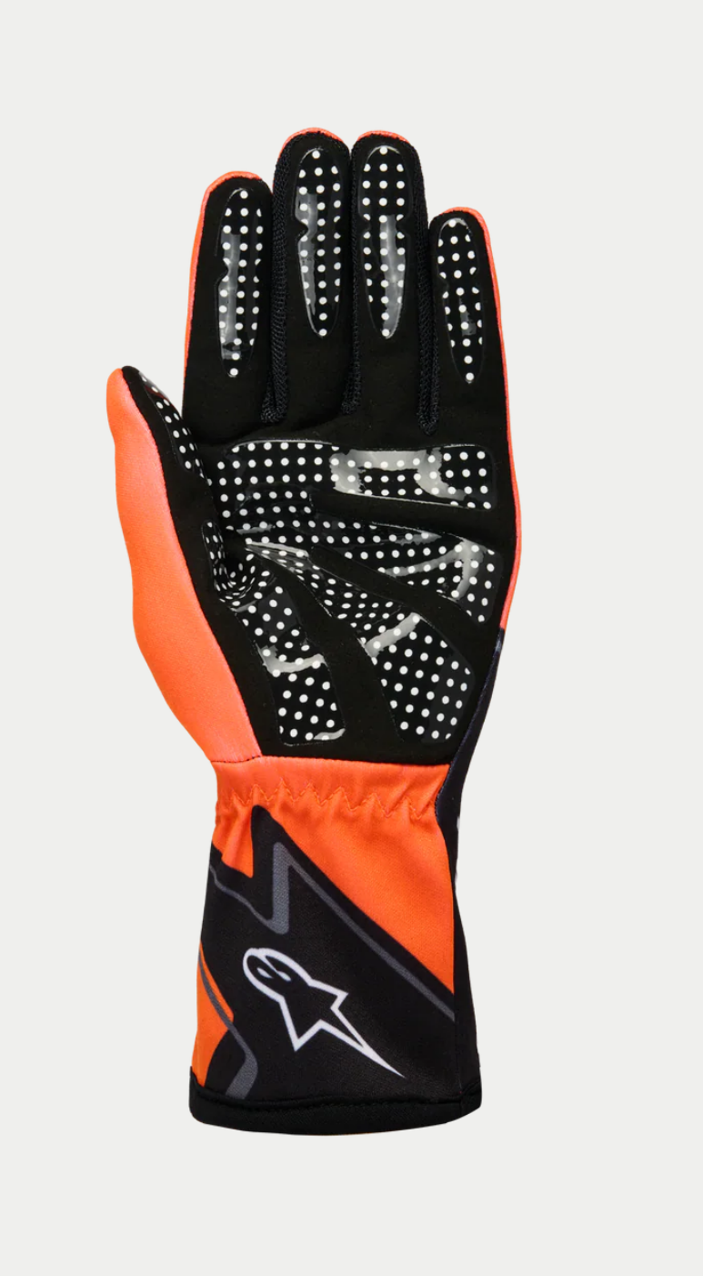 Alpinestars Alpinestars Karthandschoen K-Race Graphic 1 Fluor Oranje Zwart / Wit