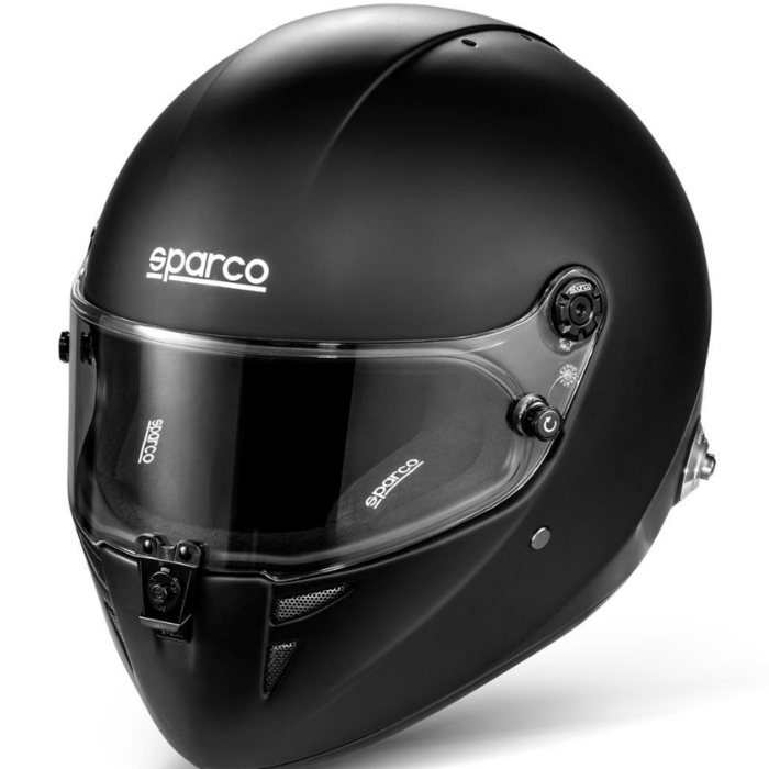Sparco Sparco Stealth FIA 8878 - 2024 Matt zwart - met hans clips