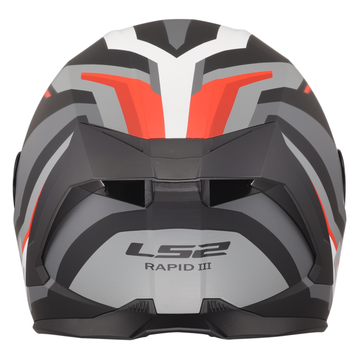 LS2 LS2 FF820 Rapid III Hyper Matt Zwart / Rood / Grijs