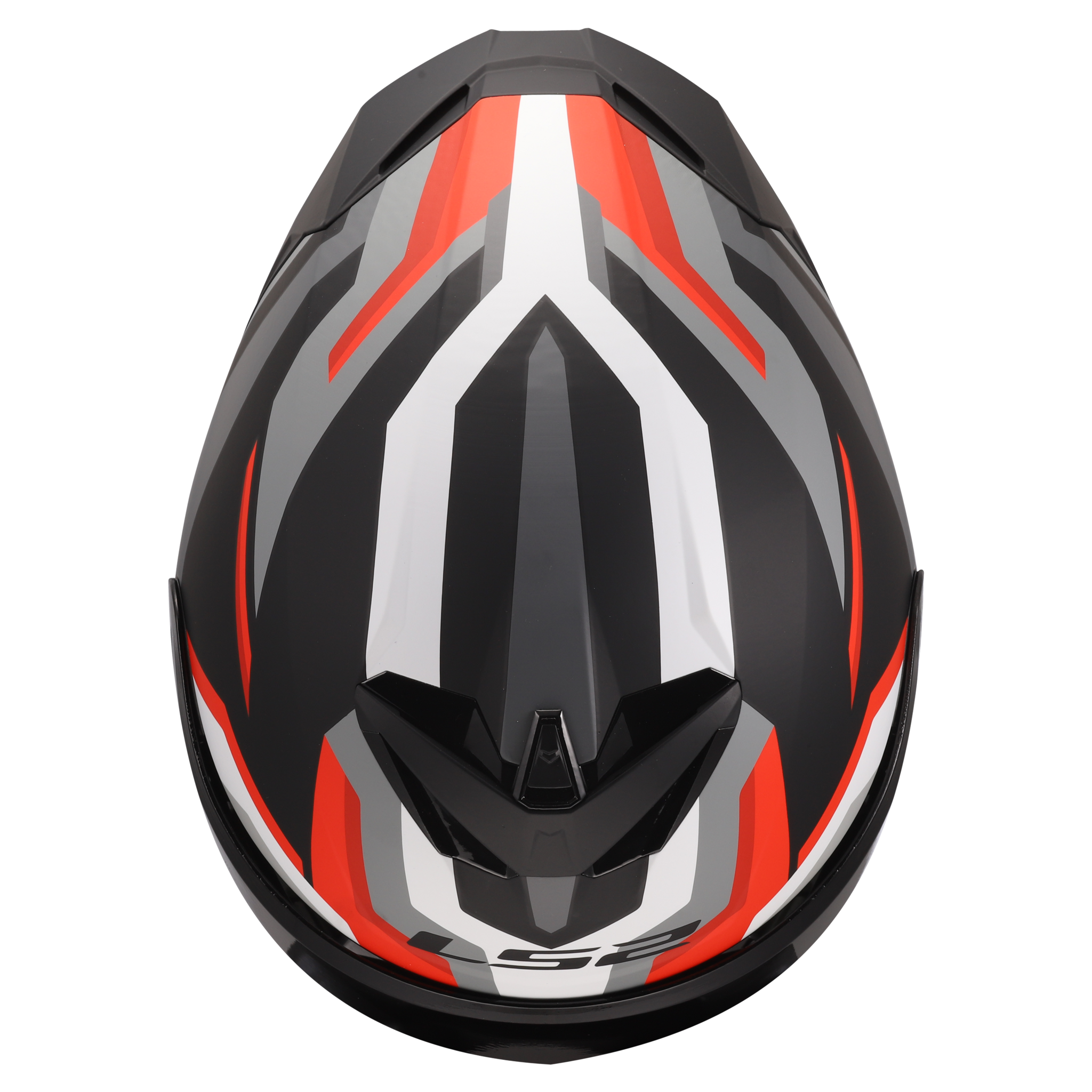 LS2 LS2 FF820 Rapid III Hyper Matt Zwart / Rood / Grijs