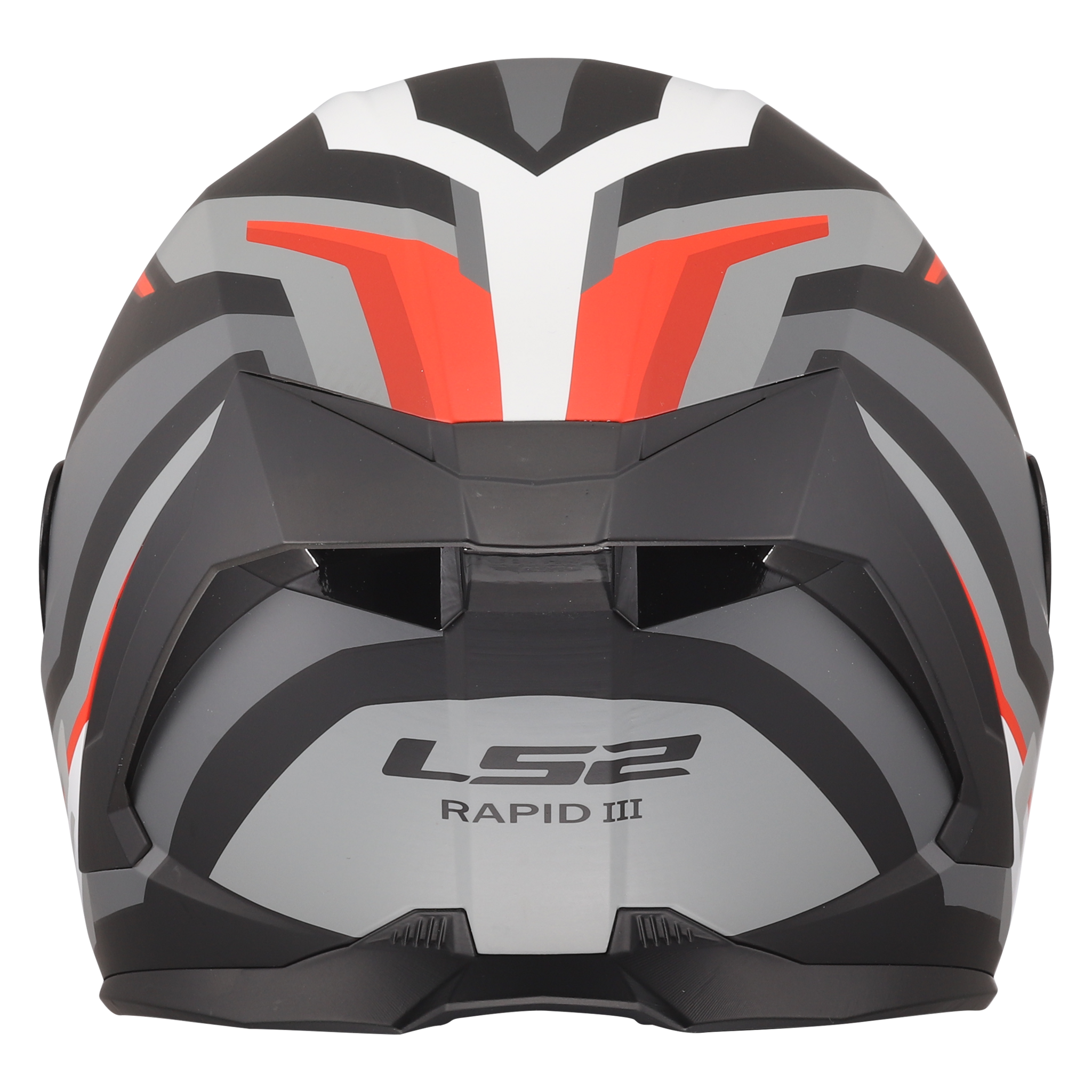 LS2 LS2 FF820 Rapid III Hyper Matt Zwart / Rood / Grijs