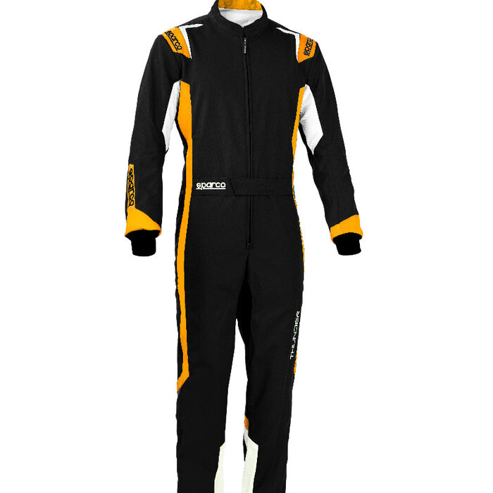 Sparco Sparco thunder overall kids zwart/oranje