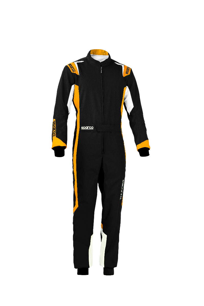 Sparco Sparco thunder overall kids zwart/oranje