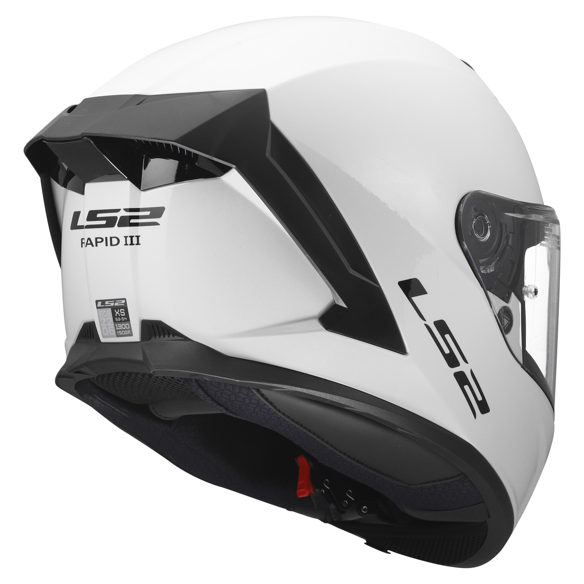 LS2 LS2 FF820 Rapid III glans wit