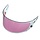 Arai GP-7 anti condens vizier roze, light smoke