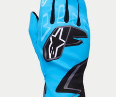 Alpinestars Alpinestars Karthandschoen K-Race Graphic 1 Cyaan / Zwart / Wit