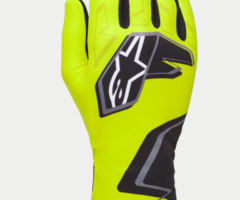 Alpinestars Alpinestars Karthandschoen K-Race Graphic 1 Zwart / Fluor Geel