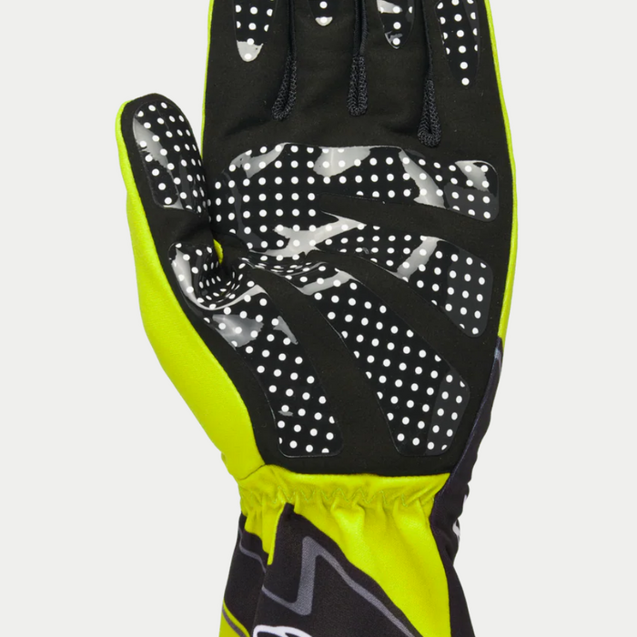 Alpinestars Alpinestars Karthandschoen K-Race Graphic 1 Zwart / Fluor Geel