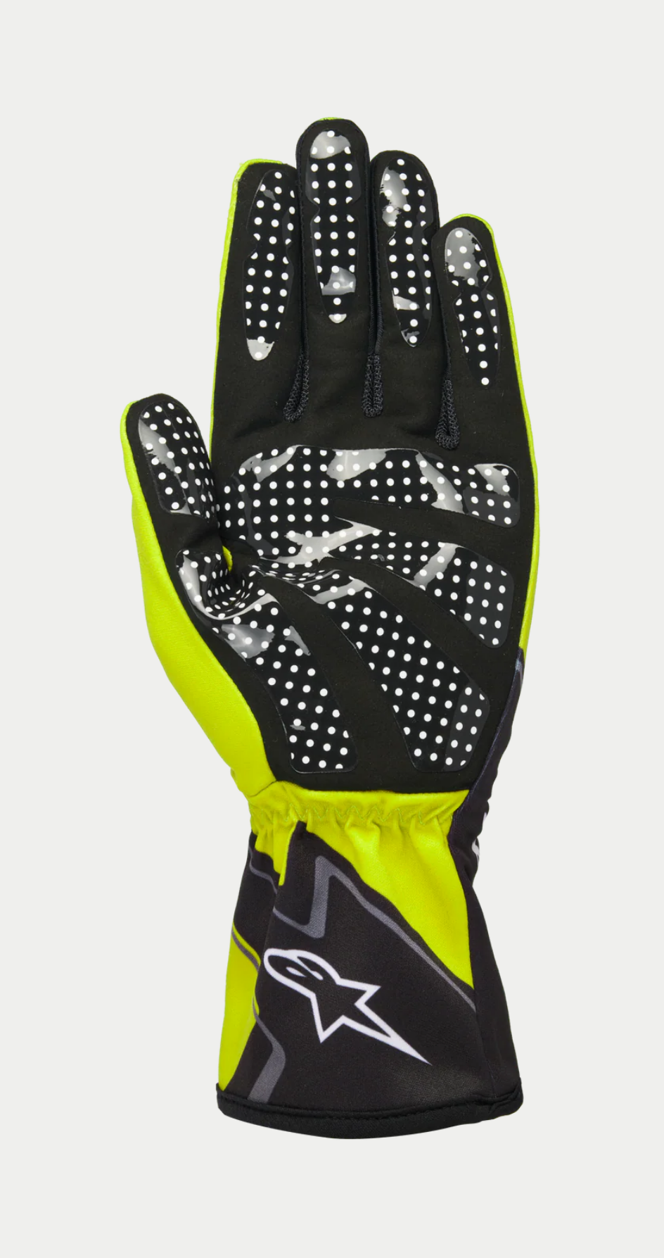Alpinestars Alpinestars Karthandschoen K-Race Graphic 1 Zwart / Fluor Geel