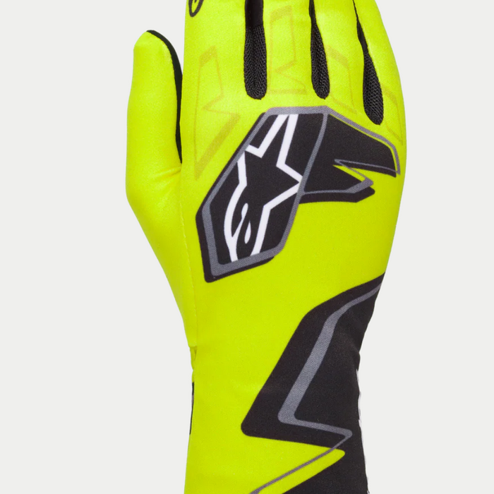 Alpinestars Alpinestars Karthandschoen K-Race Graphic 1 Zwart / Fluor Geel