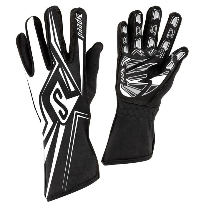 Speed Racewear Speed handschoenen Melbourne 2.0 Zwart / Wit