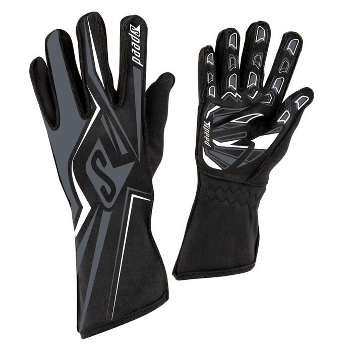 Speed Racewear Speed handschoenen Melbourne 2.0 Zwart / Grijs