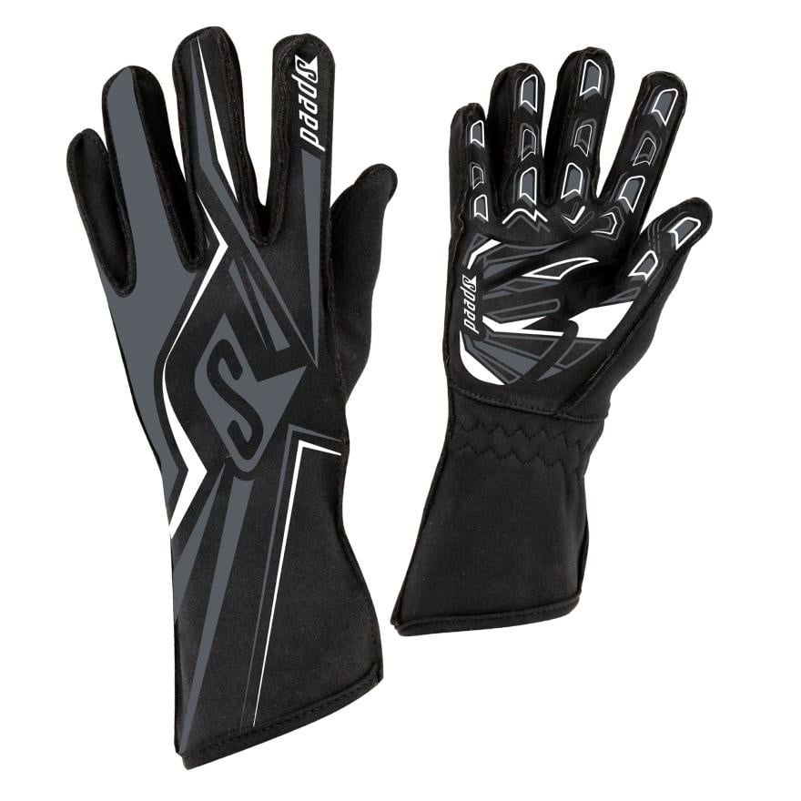 Speed Racewear Speed handschoenen Melbourne 2.0 Zwart / Grijs