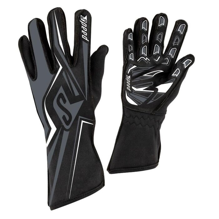 Speed Racewear Speed handschoenen Melbourne 2.0 Zwart / Grijs
