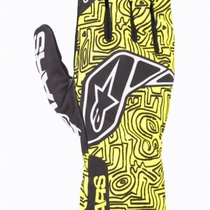 Alpinestars Alpinestars Tech 1-K V2 Vertical Glove Geel / zwart