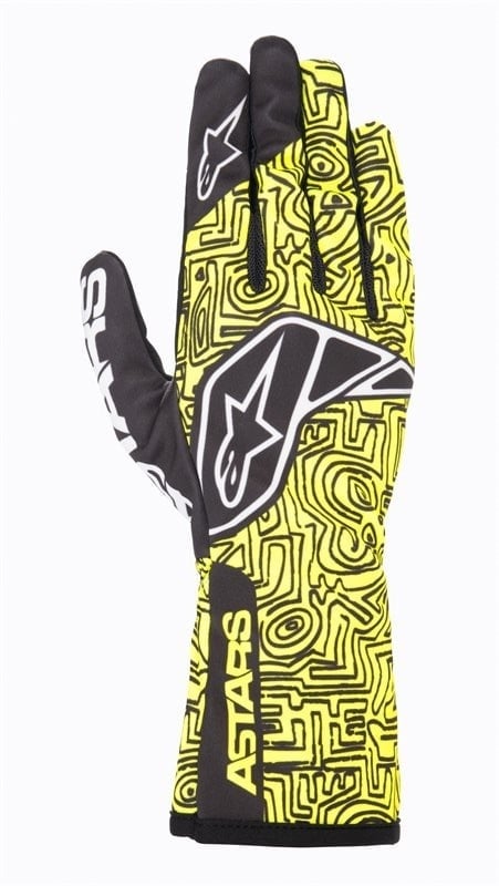 Alpinestars Alpinestars Tech 1-K V2 Vertical Glove Geel / zwart