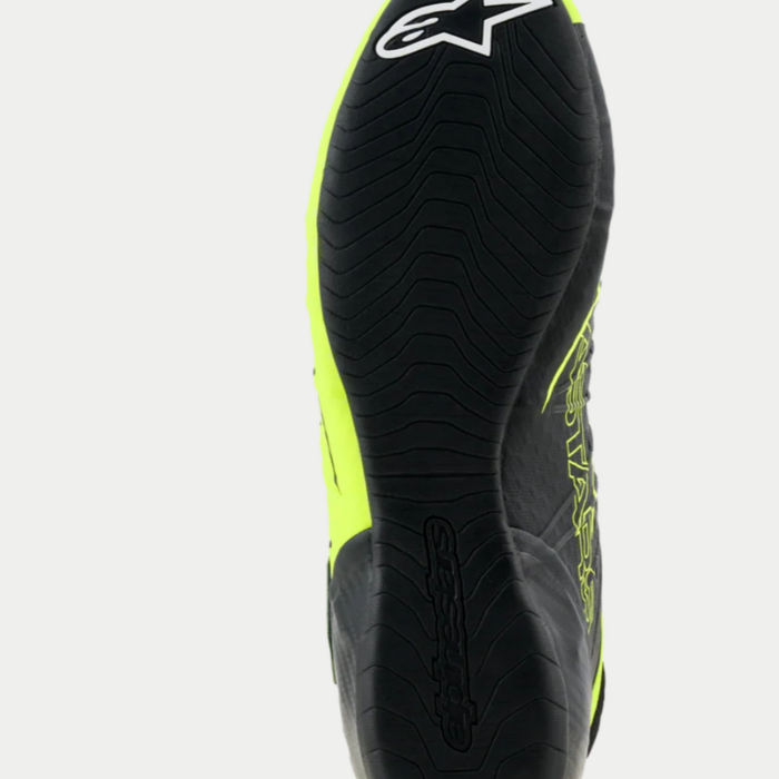 Alpinestars Alpinestars KX V3 Fia gekeurde kart schoenen Fluor geel / Zwart