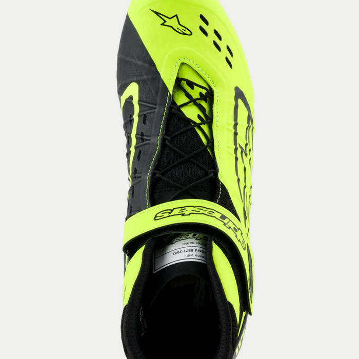 Alpinestars Alpinestars KX V3 Fia gekeurde kart schoenen Fluor geel / Zwart