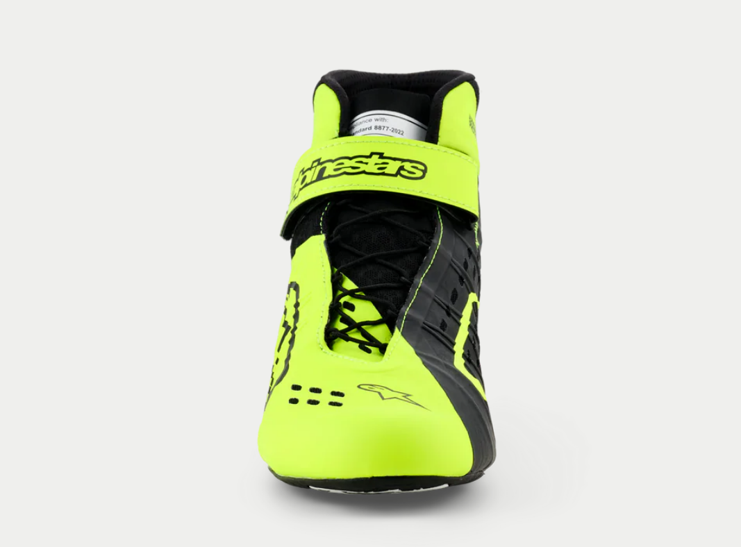 Alpinestars Alpinestars KX V3 Fia gekeurde kart schoenen Fluor geel / Zwart