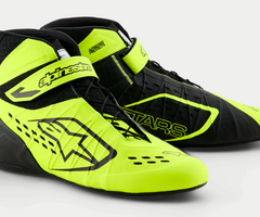 Alpinestars Alpinestars KX V3 Fia gekeurde kart schoenen Fluor geel / Zwart