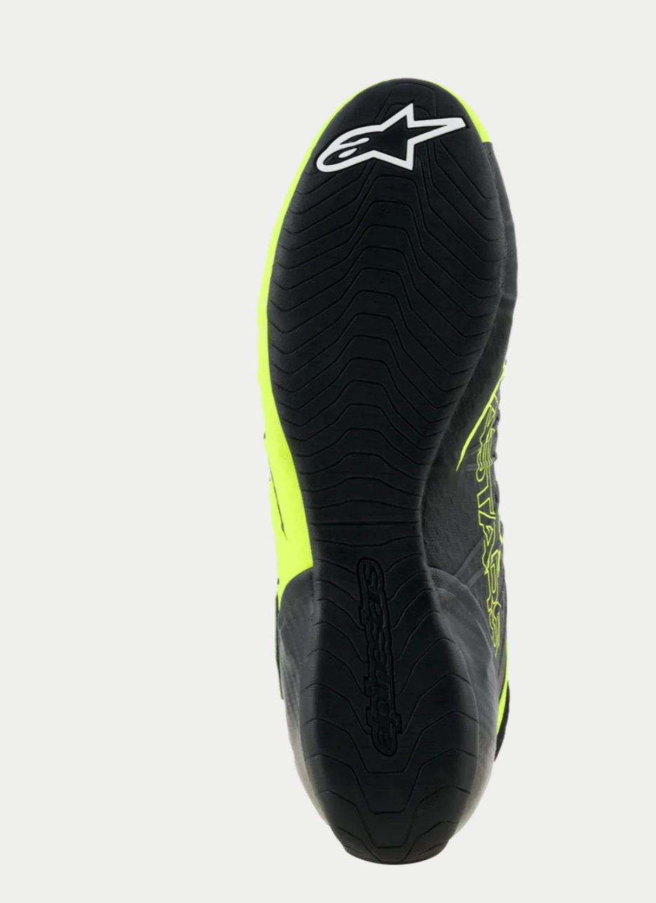Alpinestars Alpinestars KX V3 Fia gekeurde kart schoenen Fluor geel / Zwart